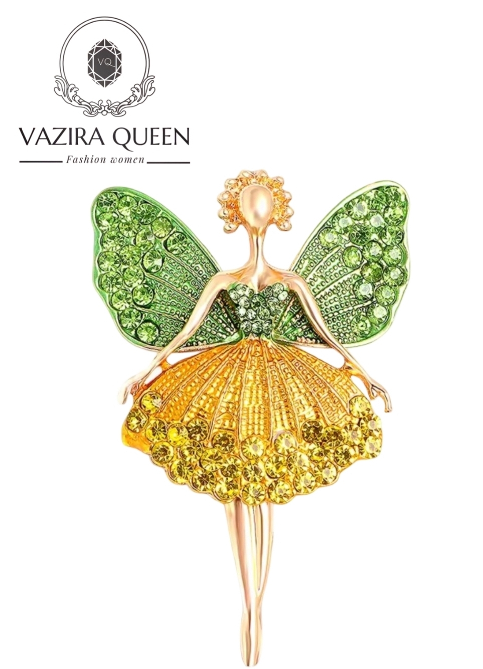VQ Girl Brooch